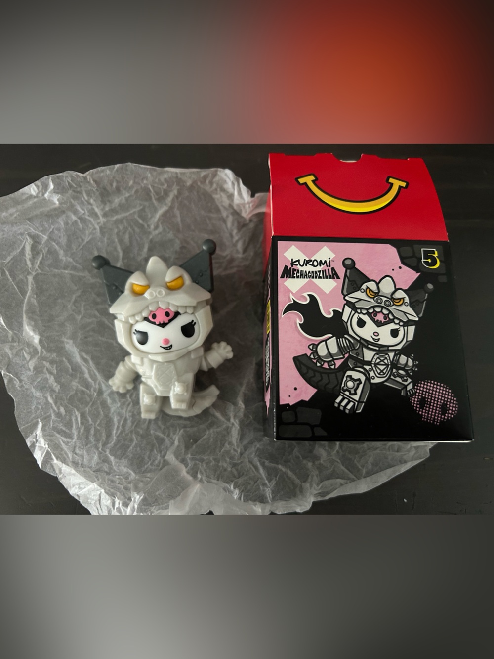 Kuromi Mechagodzilla - hello Kitty McDonald’s Collab 2026